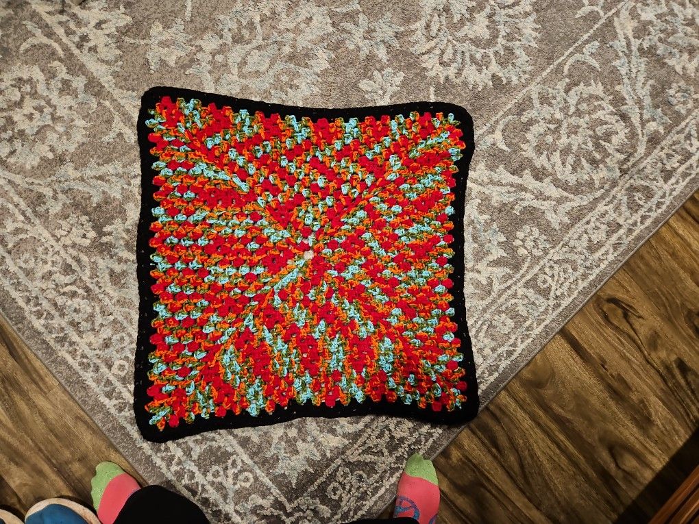 Handmade Crocheted Baby Blanket