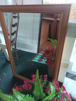 Beautiful framed mirror