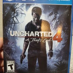 Uncharted 4 PS4 Game 
