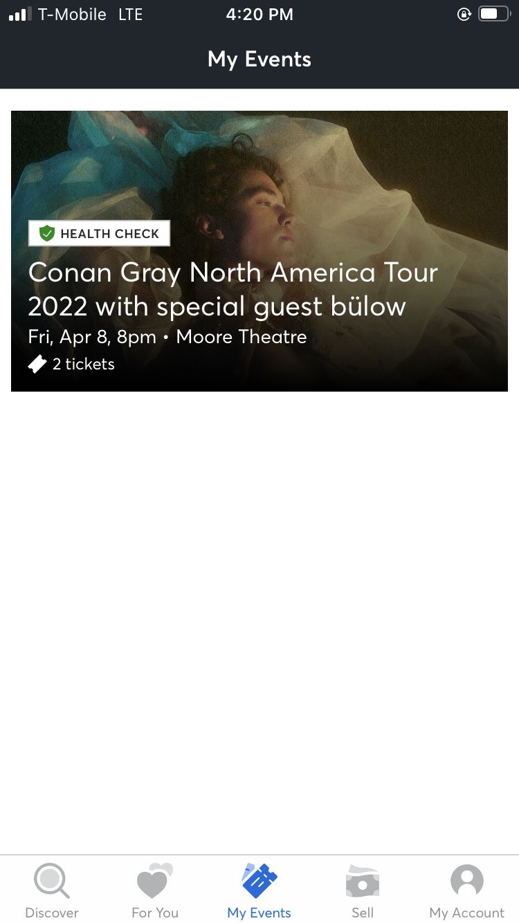 Conan Gray Concert