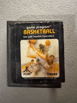 UNTESTED! Basketball (Atari 2600) Game Cartridge