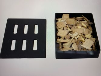 Cast Iron Smoker Box + 2 Smoke Disks