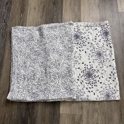 Set Of 2 Bebe Au Lait Muslin Swaddle Cloths 