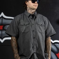 Dixxon Flannel Co. Obsidian Shortie Sizes 2XL & 3XL 