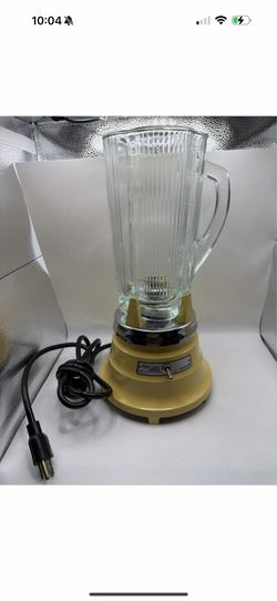 Rare Waring Yellow 37bl35 2 Speed Blender Kitchen Classics Glass Creamy No Lid