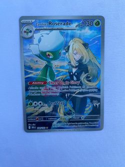 Pokémon Cynthia's Roserade 184/182