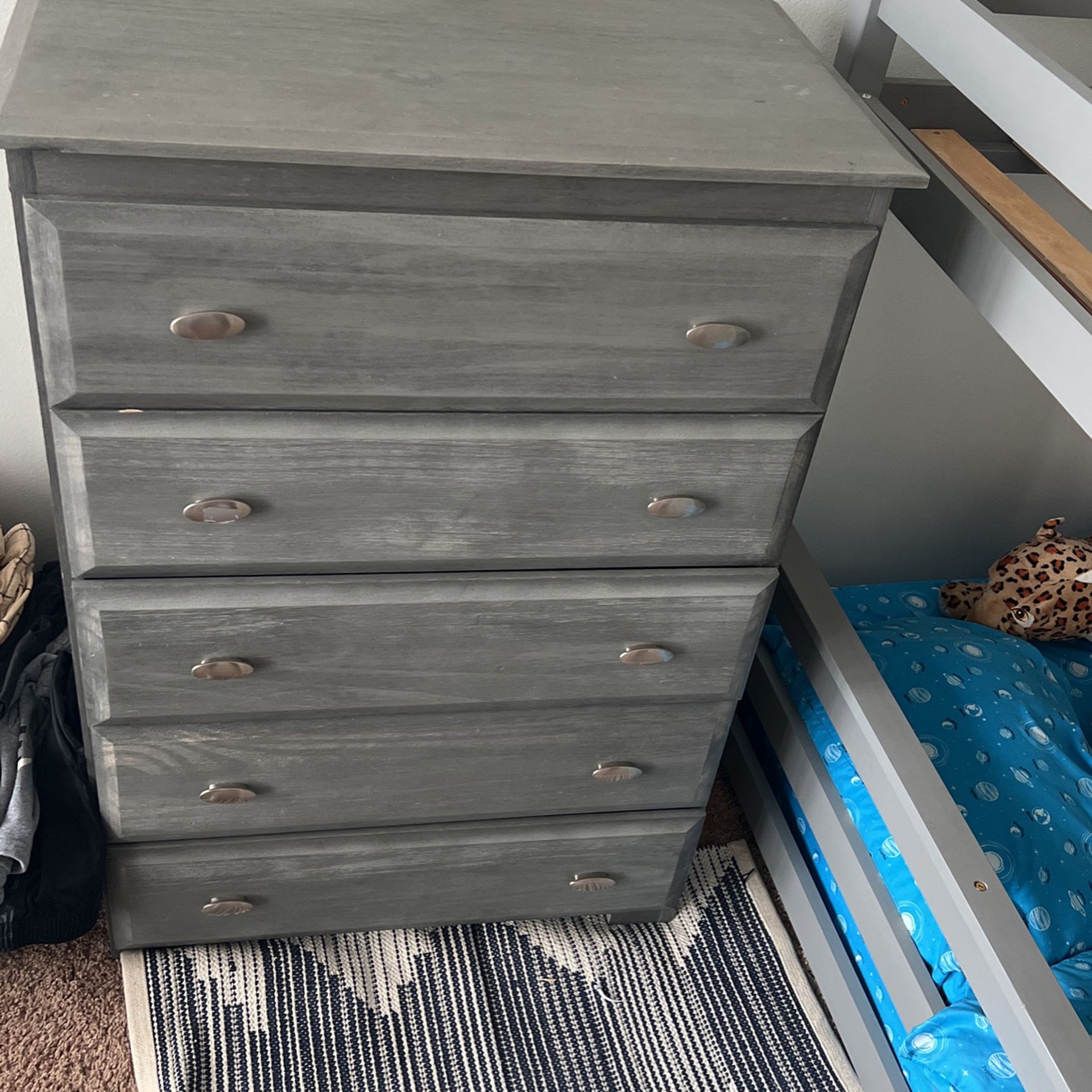 Dresser Grey Like New 