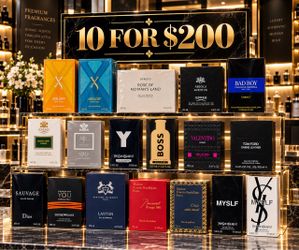 Perfume close out sale