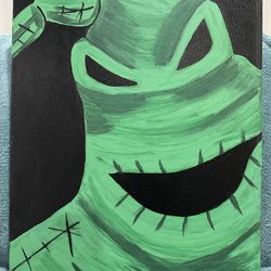 Oogie Boogie Acrylic Painting 16x20 Inches