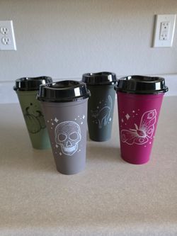 Halloween Starbucks cups