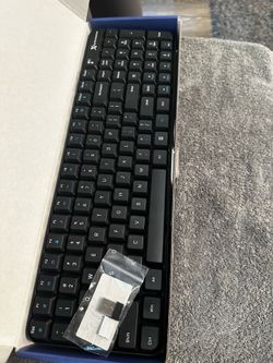 Brand New Performance Full Wireless Keyboard, w/ Raised Mechanical Keys and a 10-key Number Pad