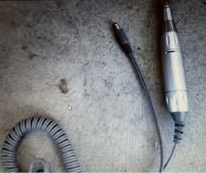 Electric nail drill handpiece replacement