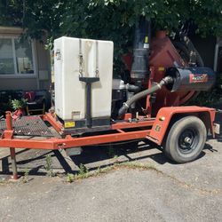 Ditch Witch Fx20 Vacuum Excavator Trailer Mount Low Hours 