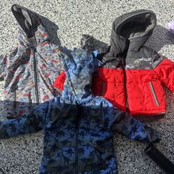 Kids Jackets Size 2T To 3T And Some Shirts Same Size