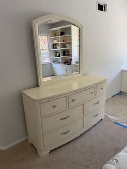 Dresser and Mirror