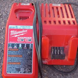 Milwaukee M18 M12 battery charger