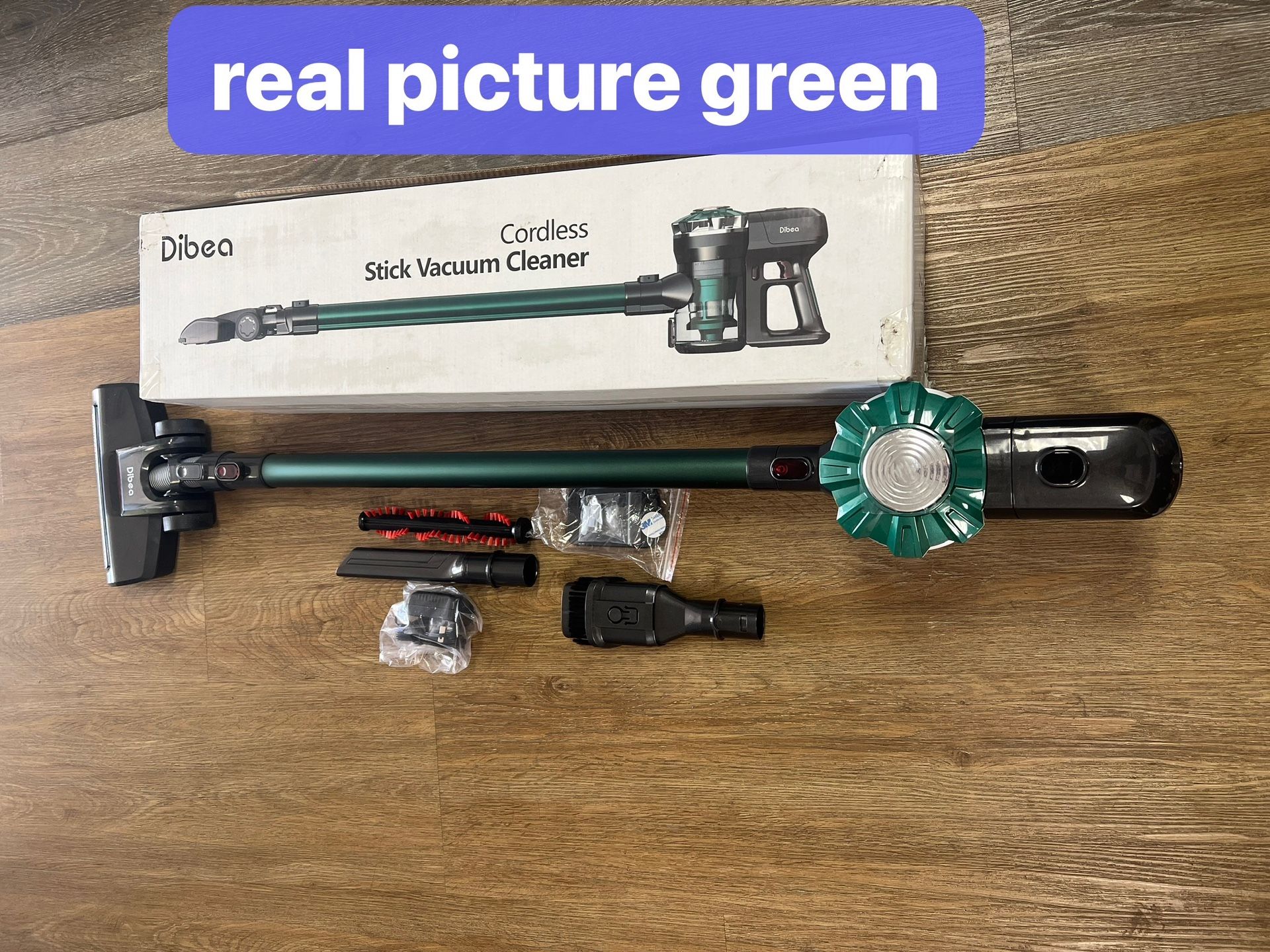 Dibea TT8 Pro 2-in-1 Cordless Lightweight Vacuum Cleaner(Green)