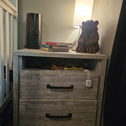 Grey Nightstand