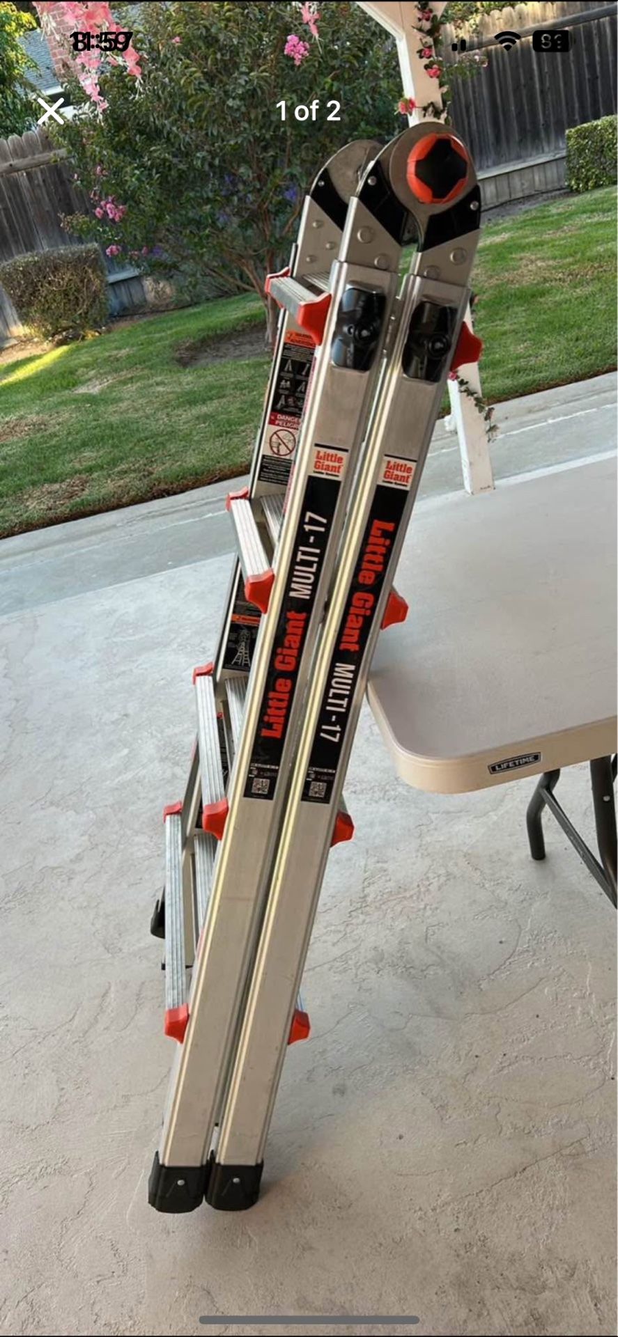 Little Giant Ladder