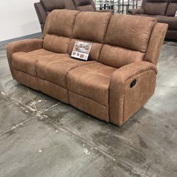 2pc Sofa Set With Reclining Seats - CLEARANCE