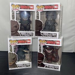 NIB Lot Set Of 3 New Godzilla Funko POP! 70th Anniversary Mint In Hand