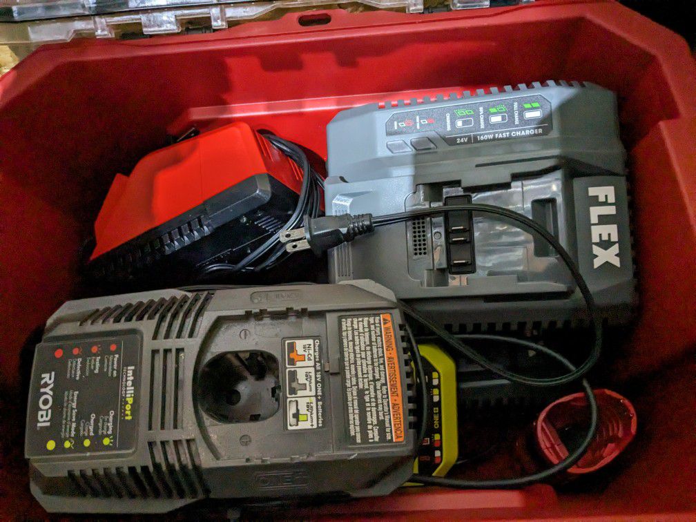 18 Volt Power Tool Chargers  $25