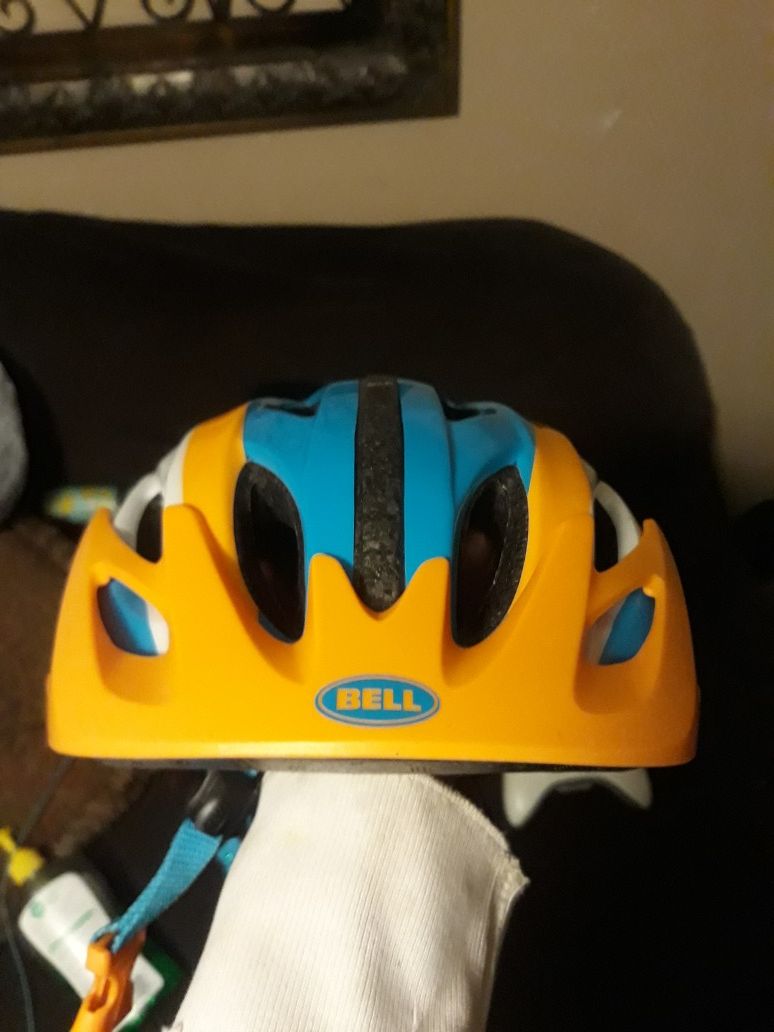 Kids bell bycyle helmet