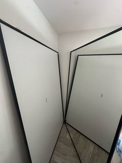 Bronze Closet Mirror Doors