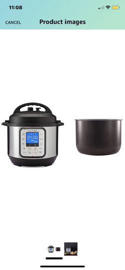 Instant Pot Lux 6-in-1 Electric Pressure Cooker,