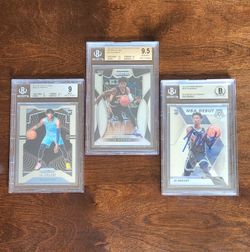 Ja Morant Panini Prizm Rookie Auto Lot