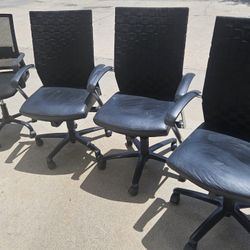 4 Office Chairs 