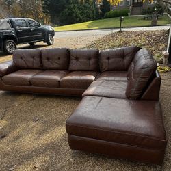 Leather Couch