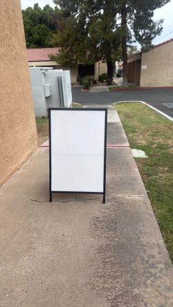 Metal A Frame high quality  design and and print package  deal