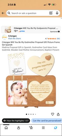 Madrina proposal