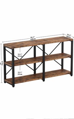 New rustic entryway console table