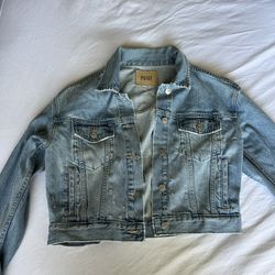 Paige Crop Denim Jacket 