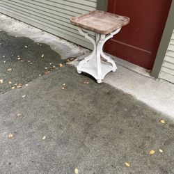 Shabby Chic Vintage Looking End Table 