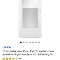 Small Storm Door And Hardware