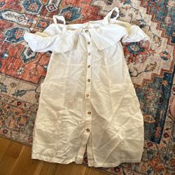 Linen Short Dress