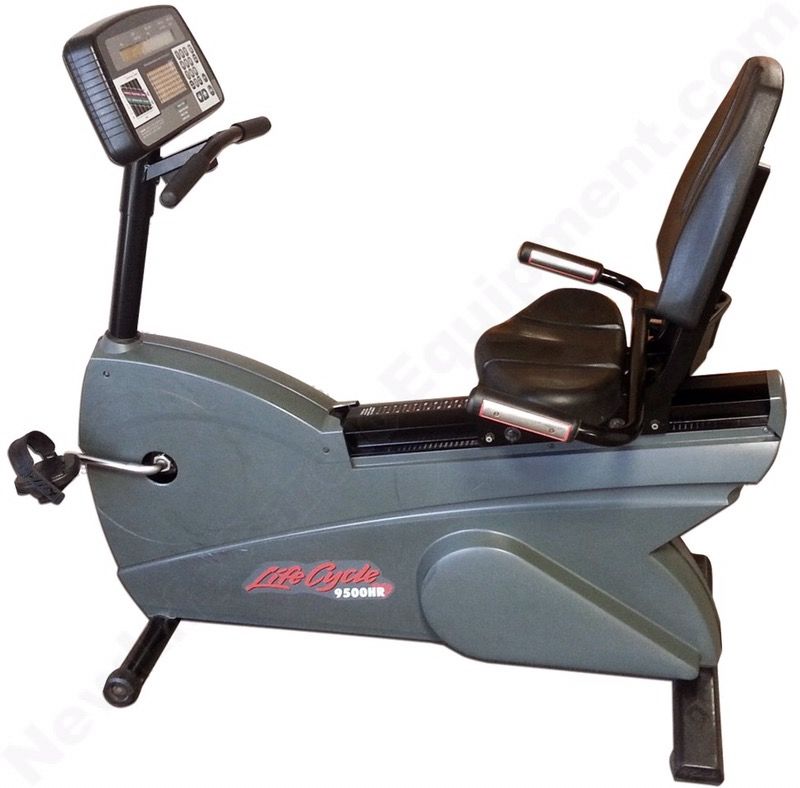 LIFE FITNESS R9i RECUMBENT LifeCycle EXERCISE BIKE