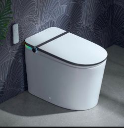CT917，Bidet Smart Toilet with Quiet & Powerful Flush, 1000g MaP Flush Score, Foam Shield, ADA Comfort Height, Auto Open/Close, Pulse Wash, Blackout Fl