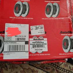 Slotted And Drilled Rotors