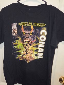 The Savage Sword of Conan Graphic T-Shirt