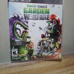 PS3 Plants Vs Zombies 