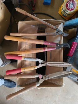 Vintage Hedge Trimmers and Clippers