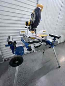 DeWalt Miter Saw with Rolling Stand