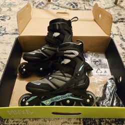 Size 8 Women's Rollerblades Like New Zetrablade 