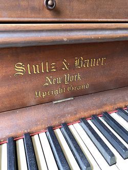 Stutz And Bauer Upright Piano