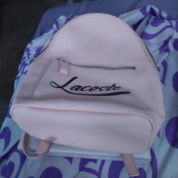 Lacoste Brand New Back Pack Defects