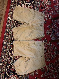 Two Pair Of Old Navy Kahki Shorts Size 30